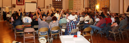 Las Animas, CO crowd against NHA designation