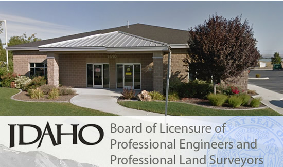 Idaho Board of Professional Engineers and Professional Land Surveyors