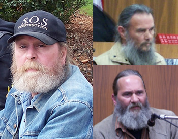 Stan Strange (left), Louie Pombo (top right), Glenn Seybold (bottom right)