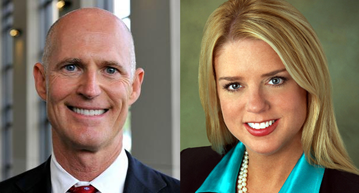 Florida Governor Rick Scott and Attorney General Pam Bondi