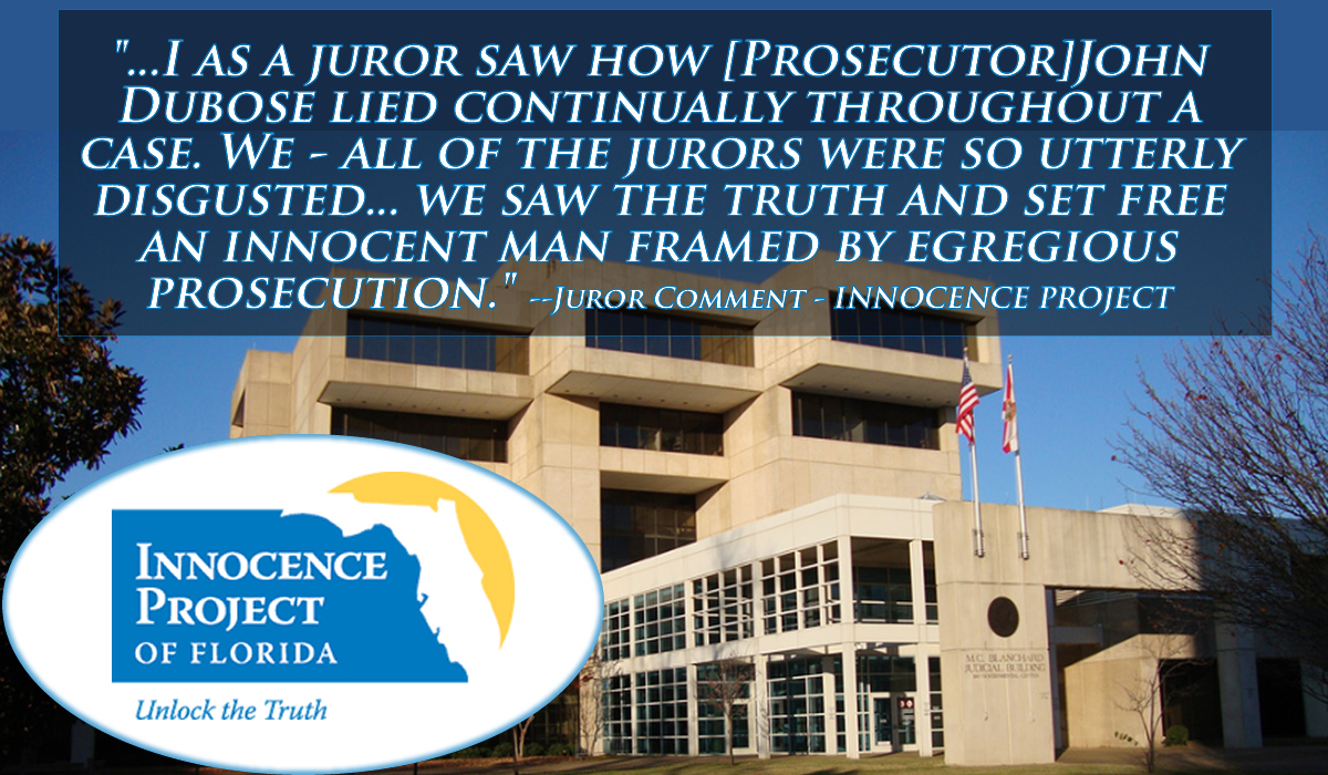 Pensacola Courthouse Juror Quote