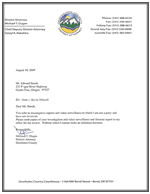 District Attorney Michael Dugan Deceitful Letter