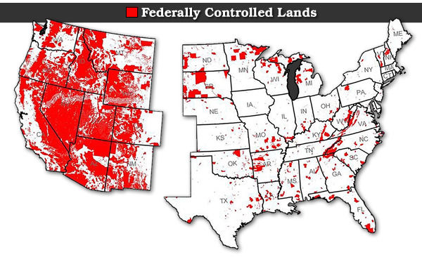 Federal Land Map