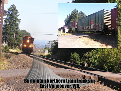 Burlington Nothern Train Tracks